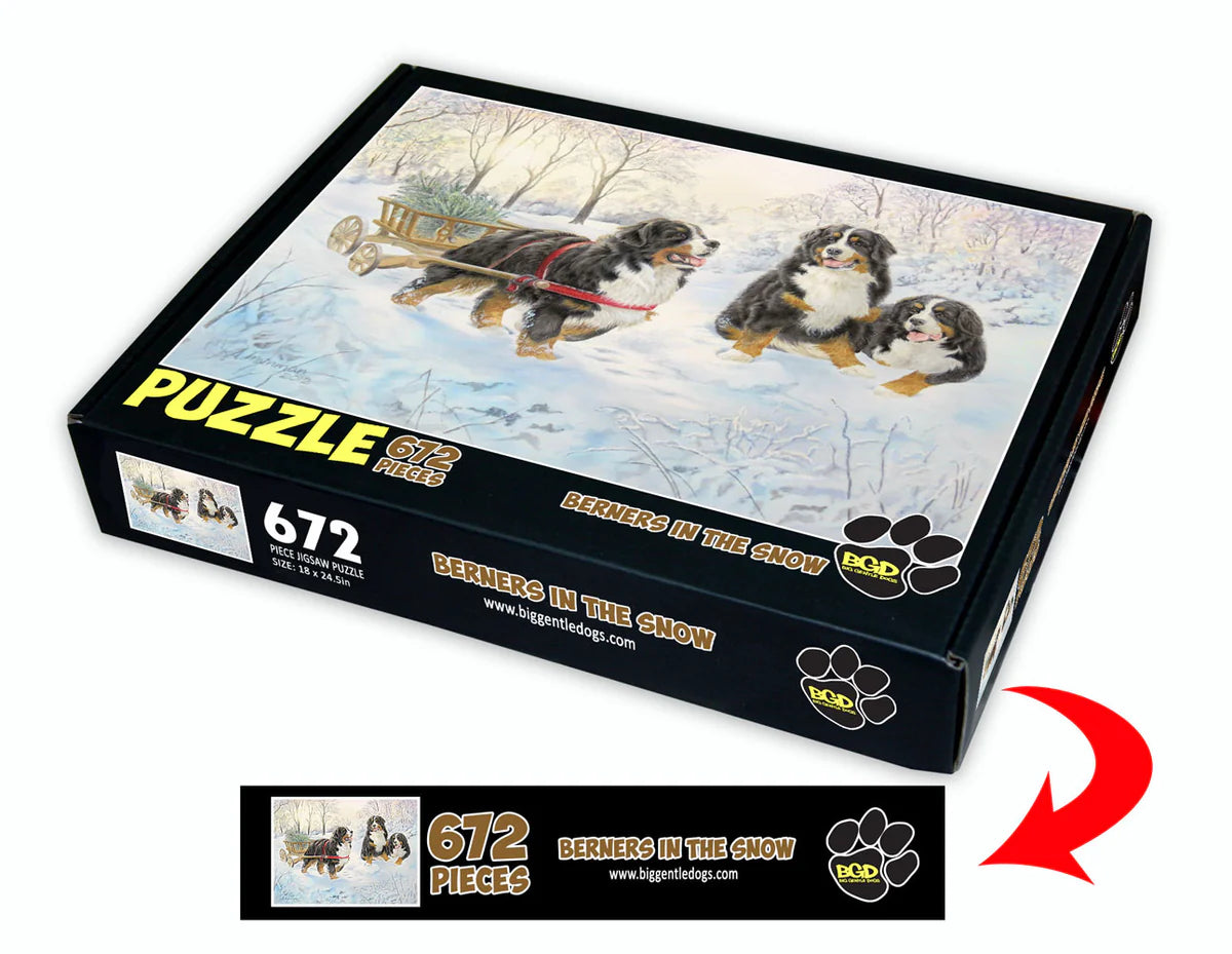Berner Puzzles – BIG Gentle Dogs