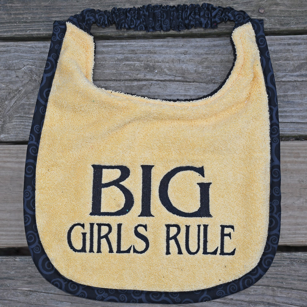 BIG girls rule, Drool Bib