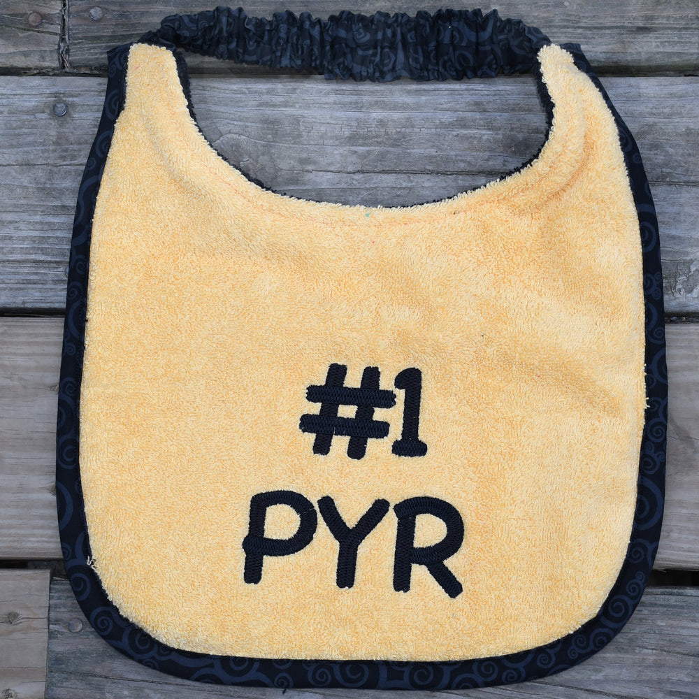 #1 PYR, Drool Bib