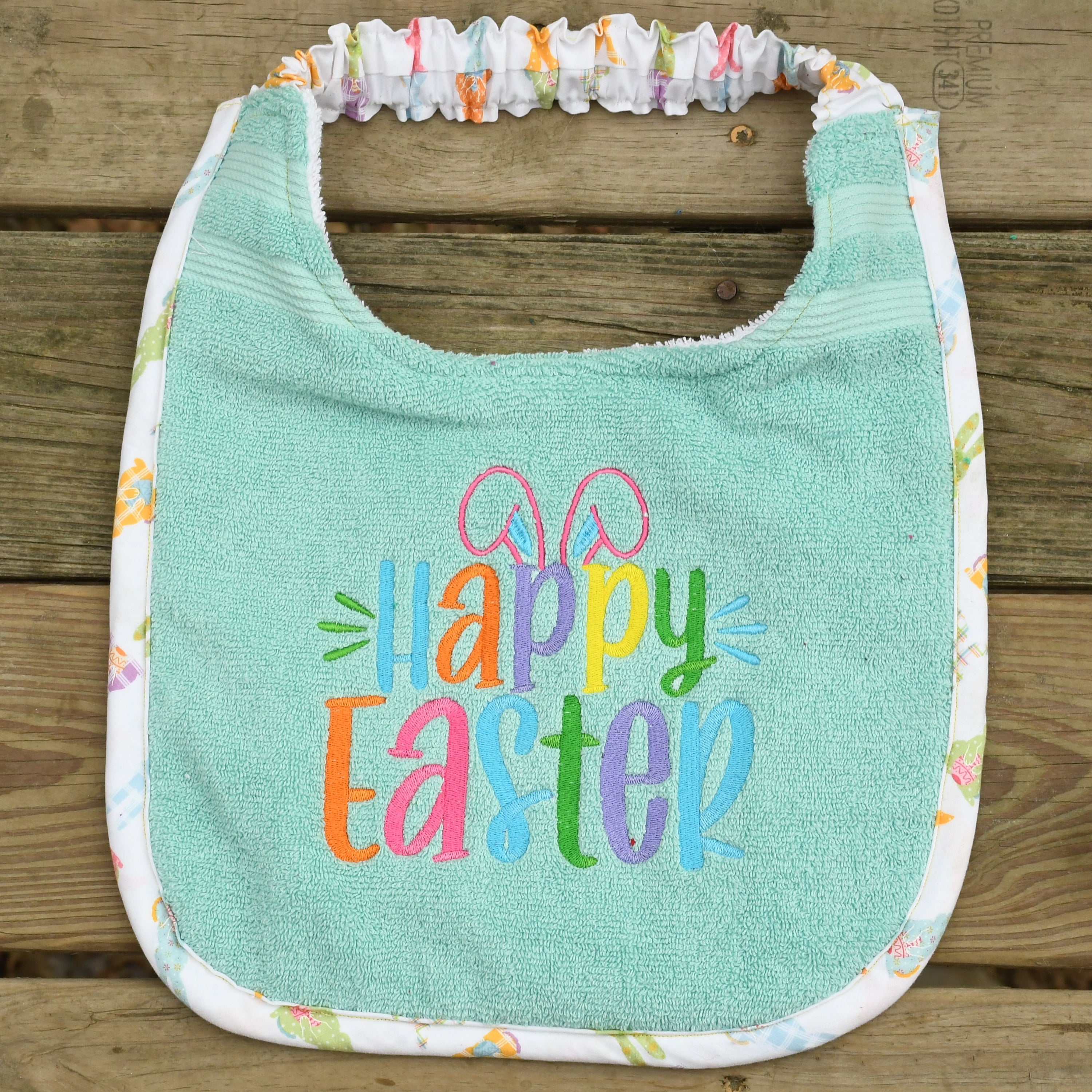 Happy Easter, Drool Bib