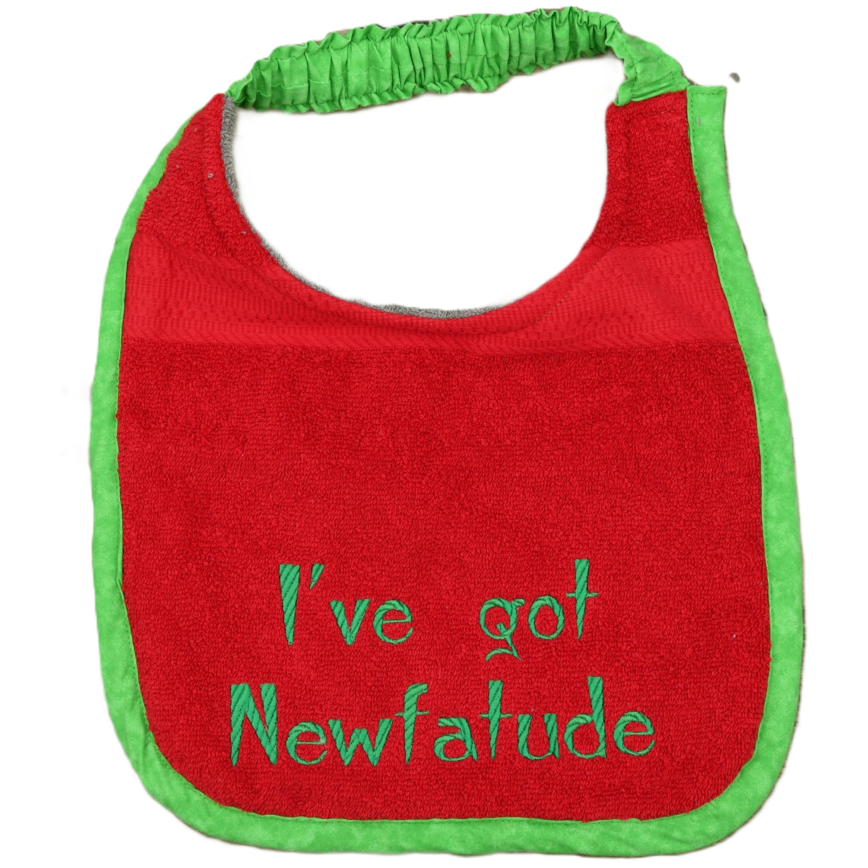 I've got Newfatude, Drool Bib