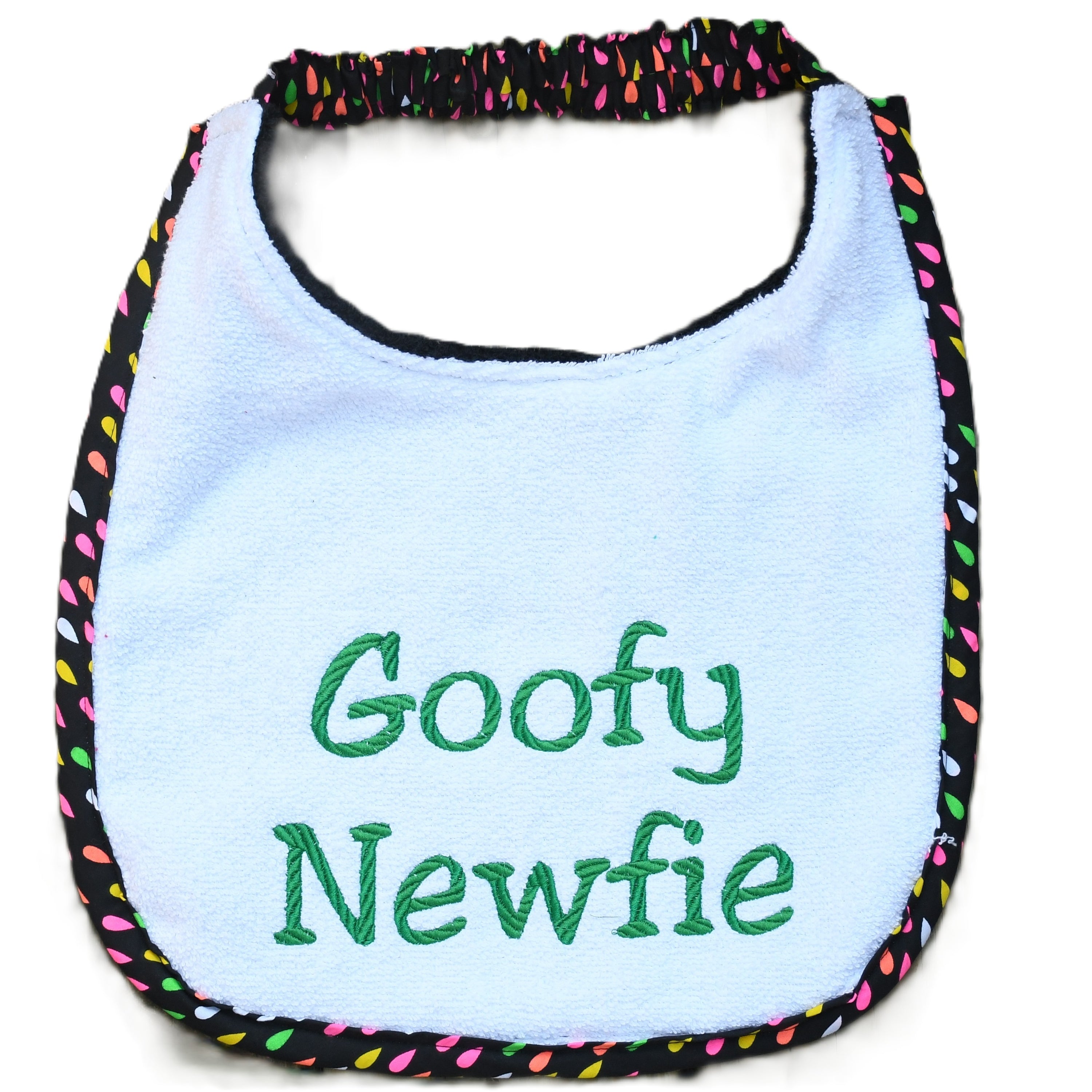 Goofy Newfie, Drool Bib