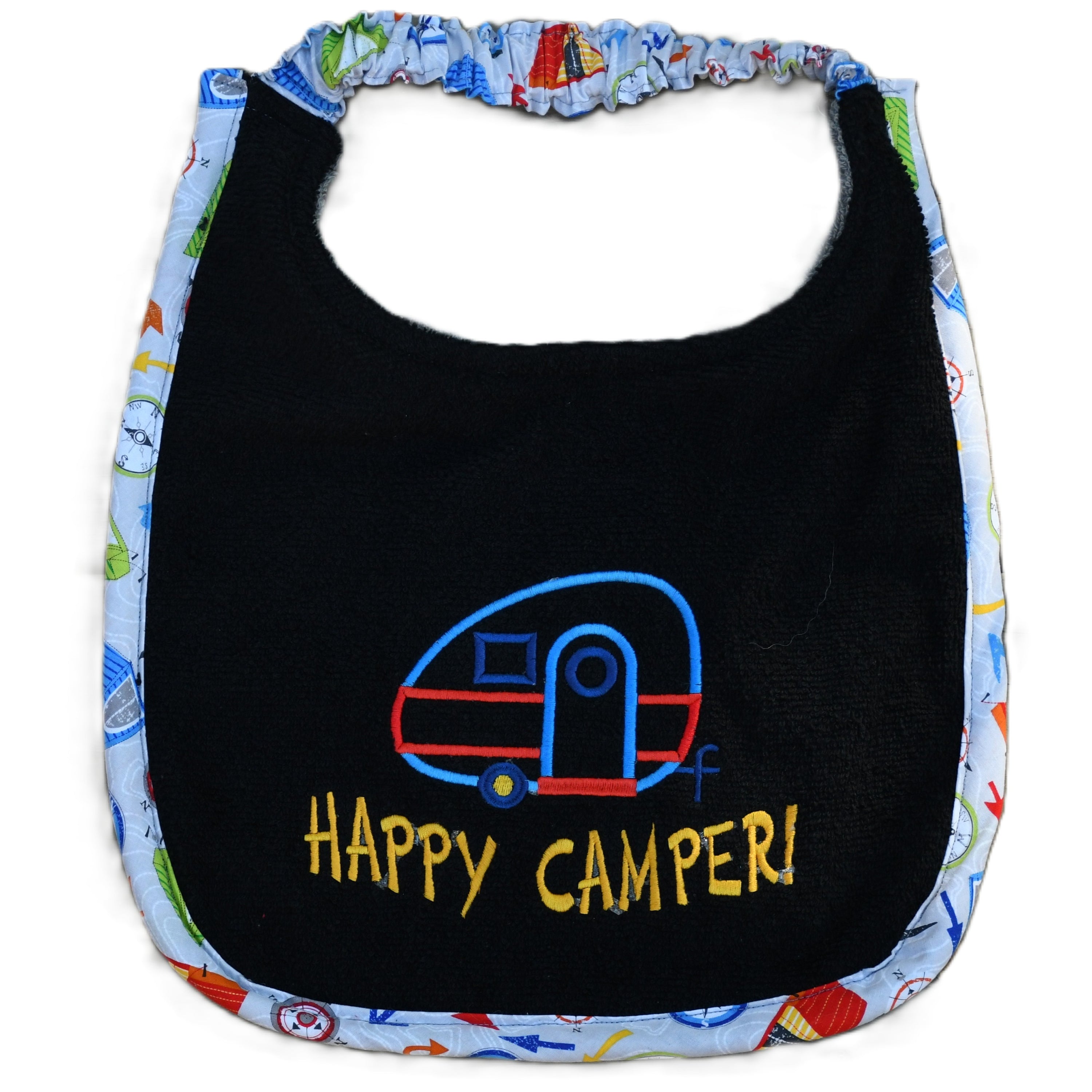 Happy Camper, Drool Bib