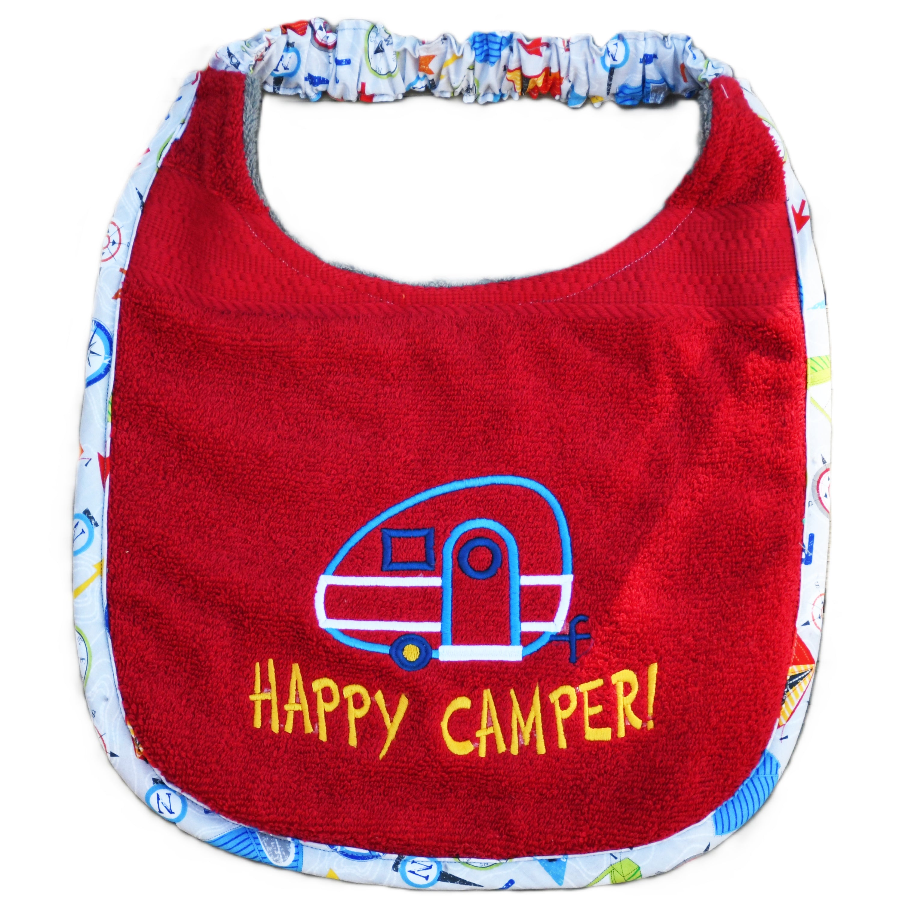 Happy Camper, Drool Bib