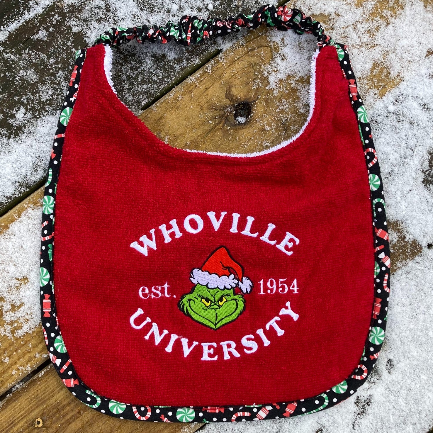 Whoville University, Drool Bib