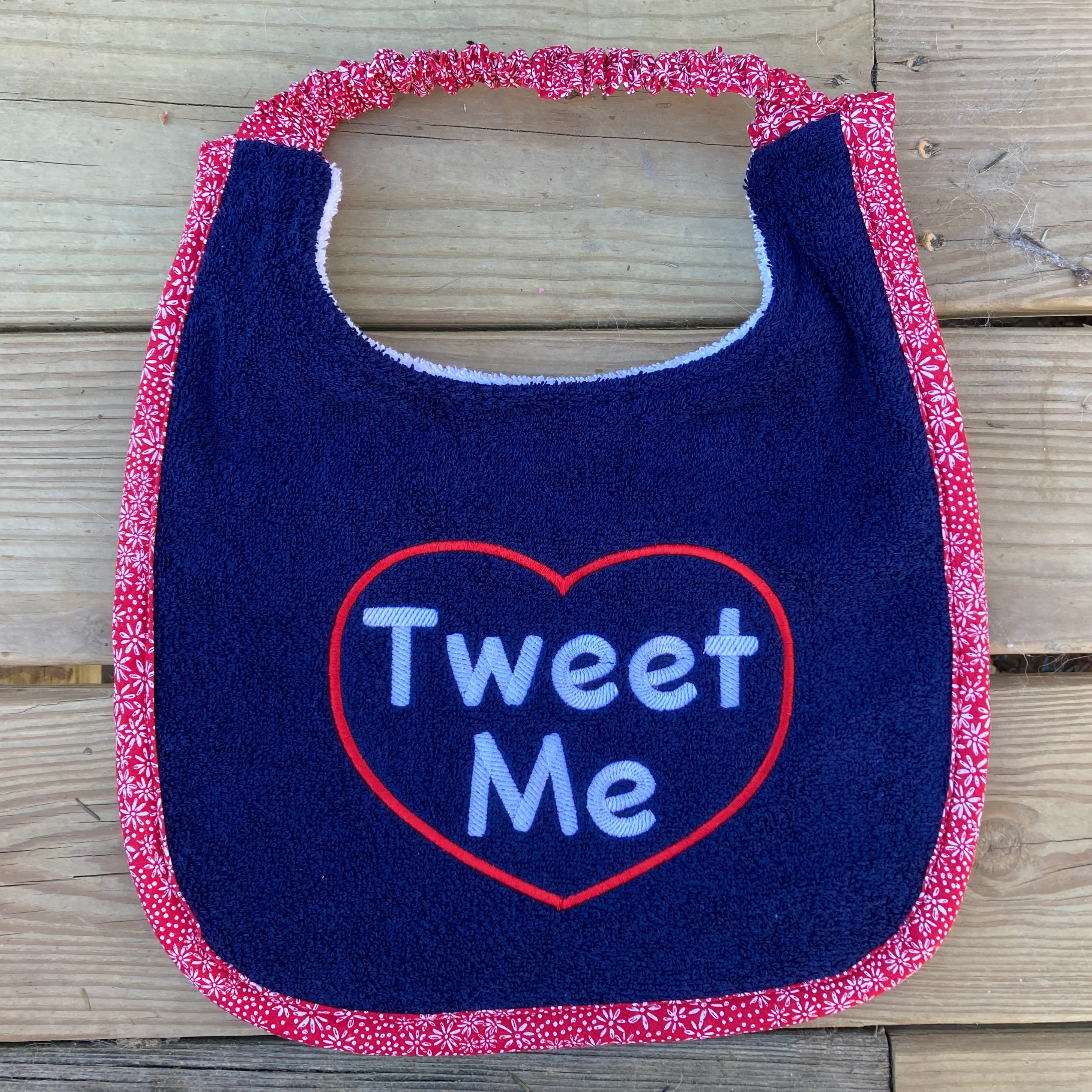 Tweet Me, Drool Bib