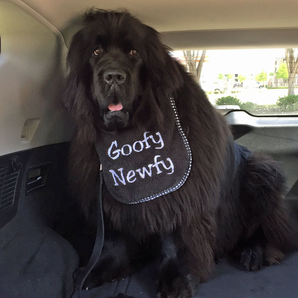 Newfie Drool Bibs* (you select colors only) 3 to 6 weeks to ship
