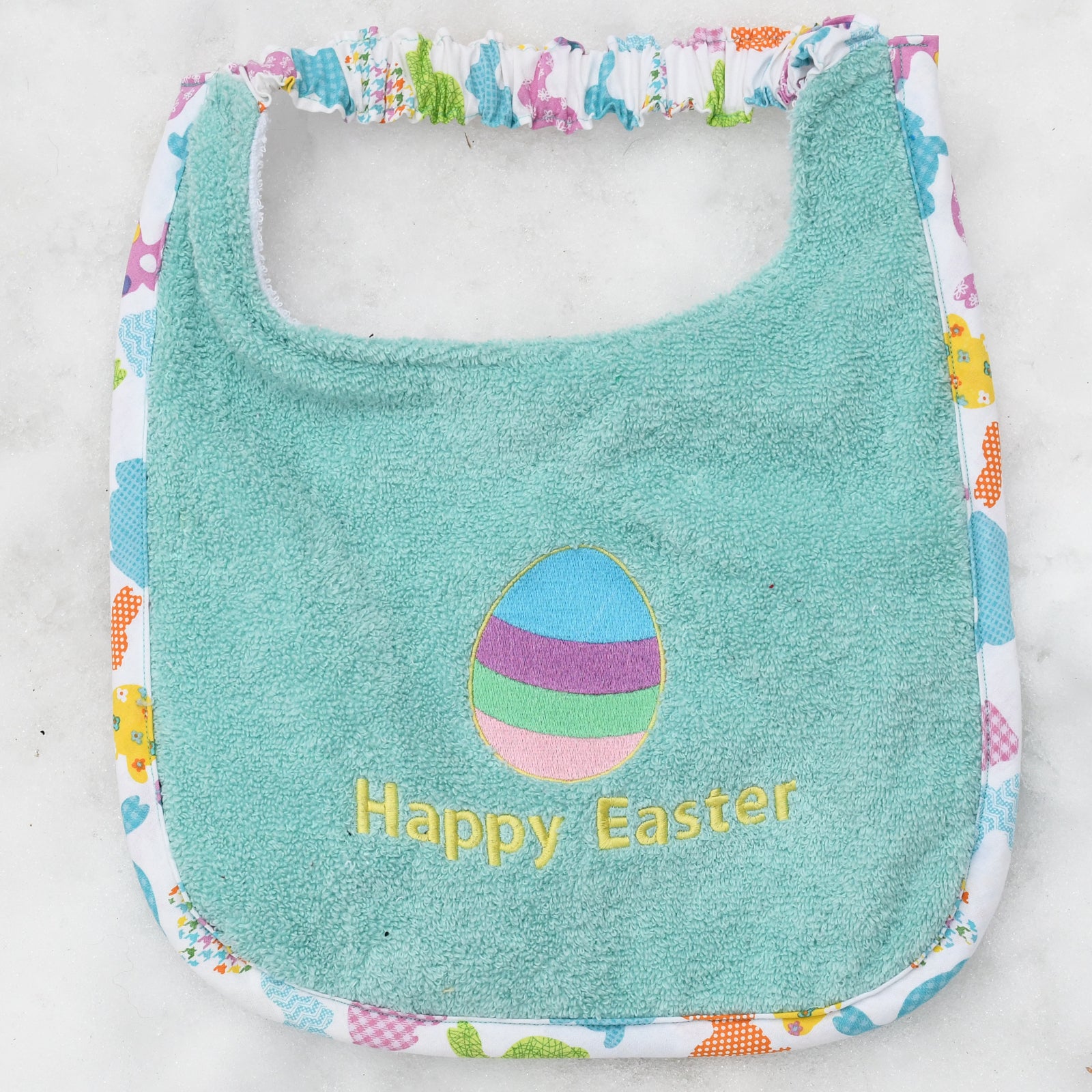 Happy Easter, Drool Bib