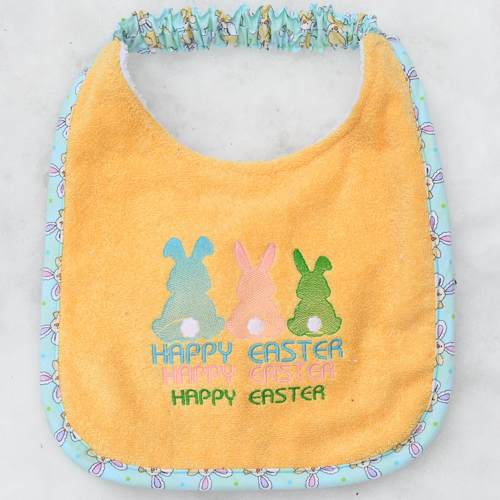 Happy Easter, Drool Bib