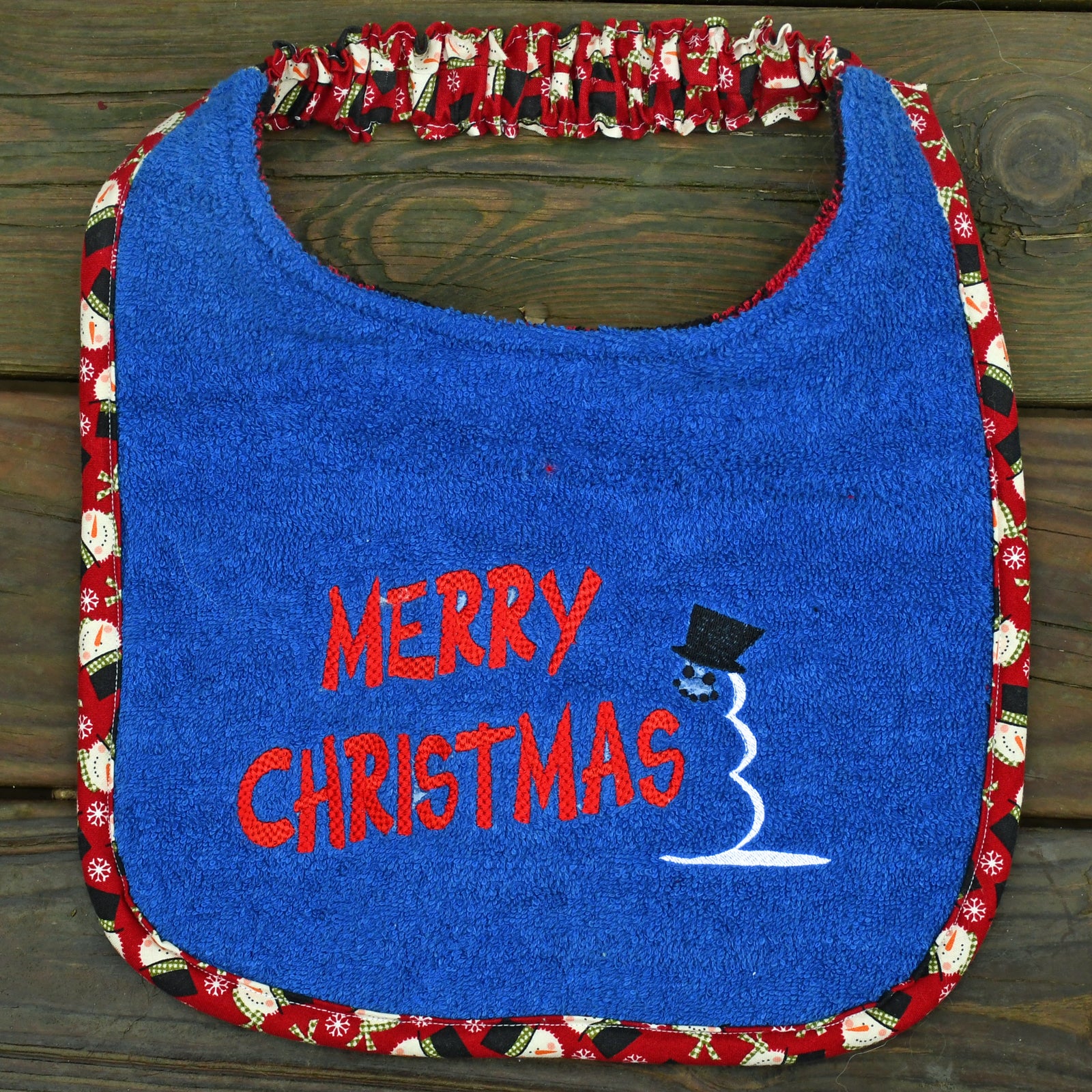 Merry Christmas, Drool Bib