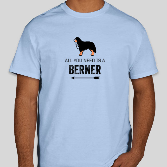All you need is a Berner t-shirt (light blue)