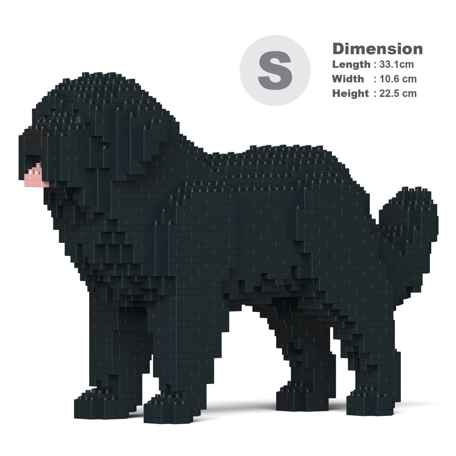 Pit the Massive Dog お値下げ不可 3D Newfoundland dog puzzle (black) – BIG Gentle Dogs