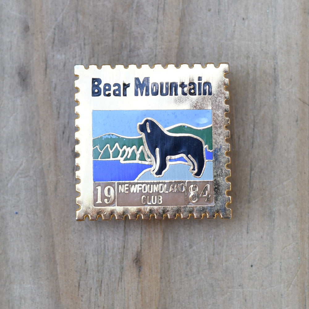 1984 bear mountain newfoundland club pin