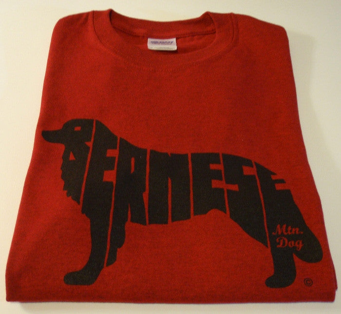 Bernese T-Shirt - red & tan