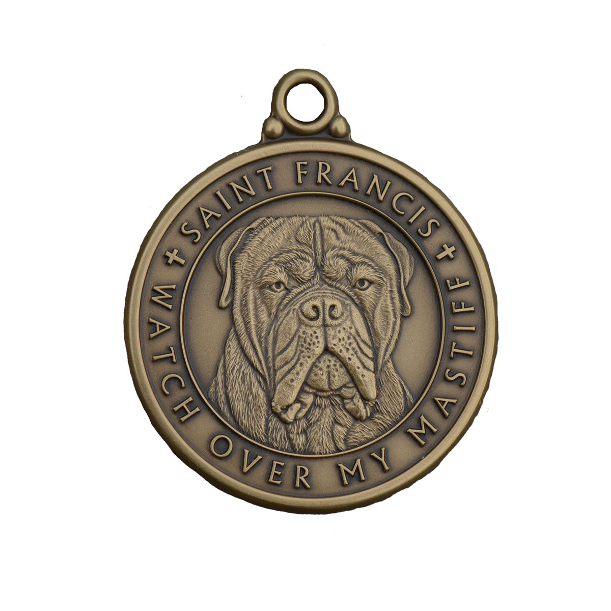 St francis dog tag hot sale