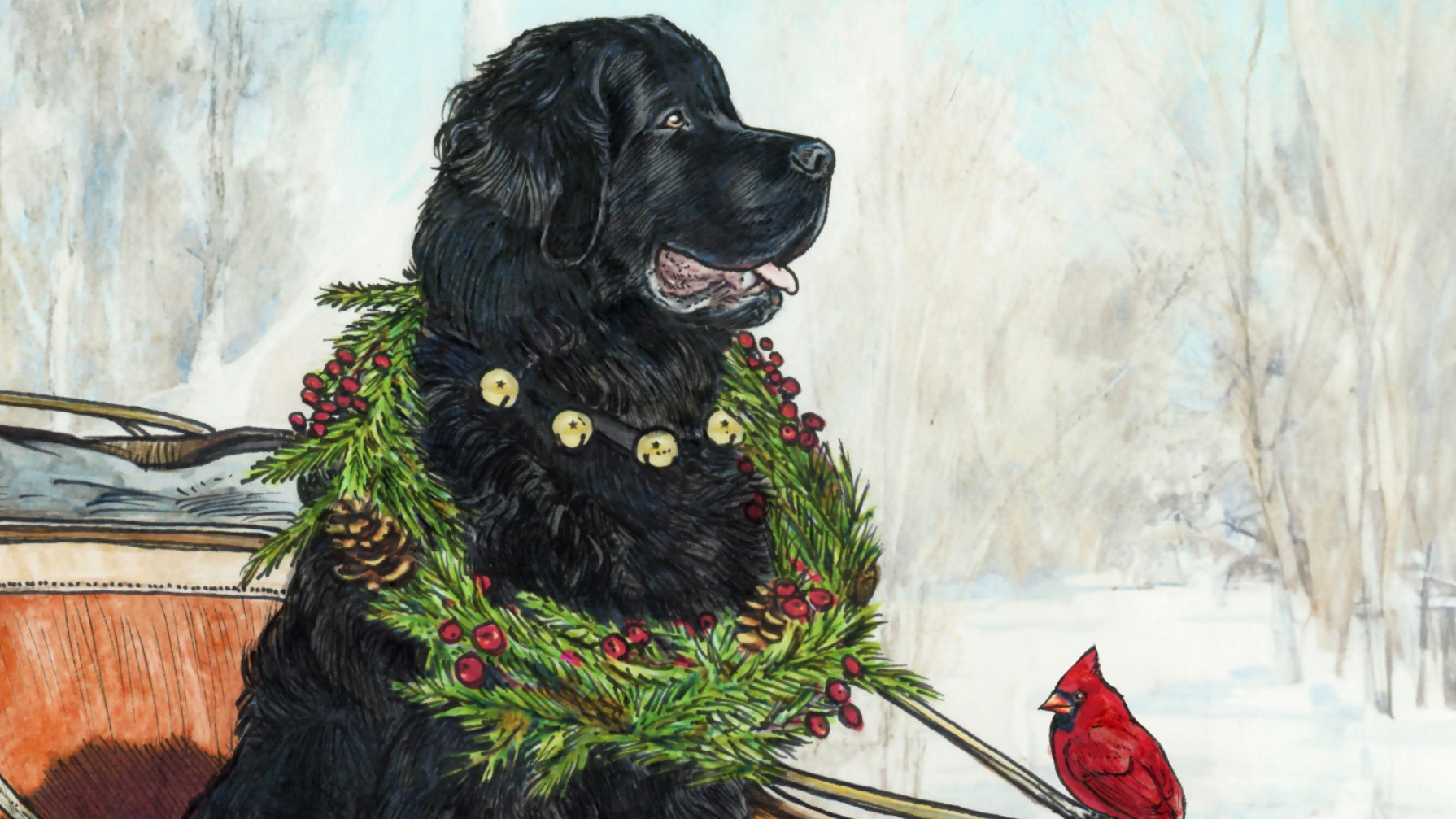 Newf Christmas Cards