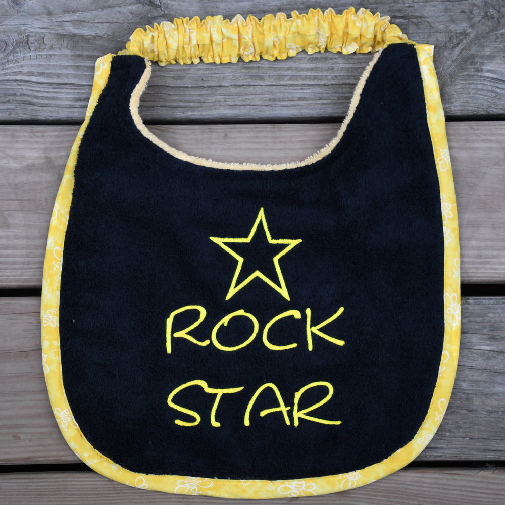 ROCK STAR, Drool Bib