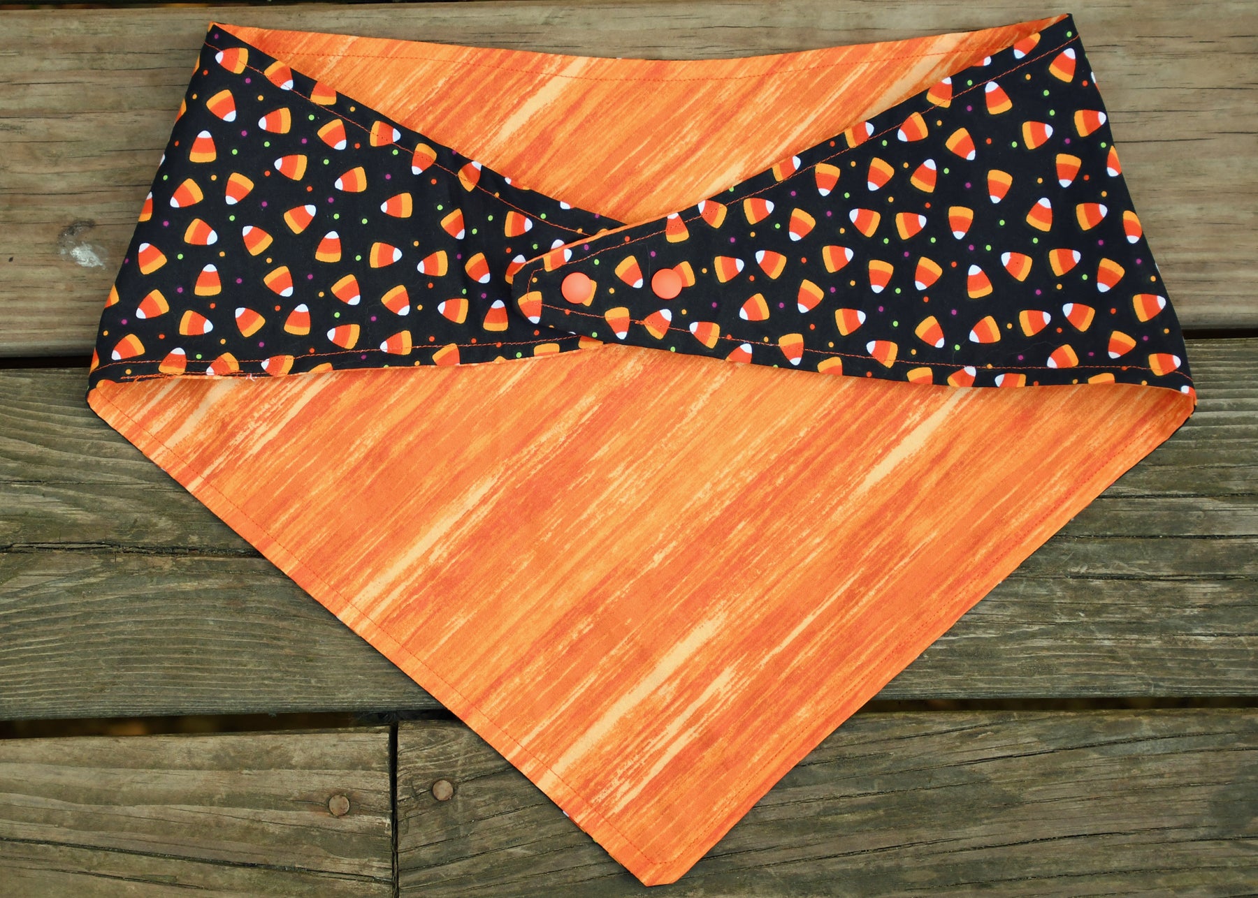 2 sided, adjustable quick snap bandana 2XL