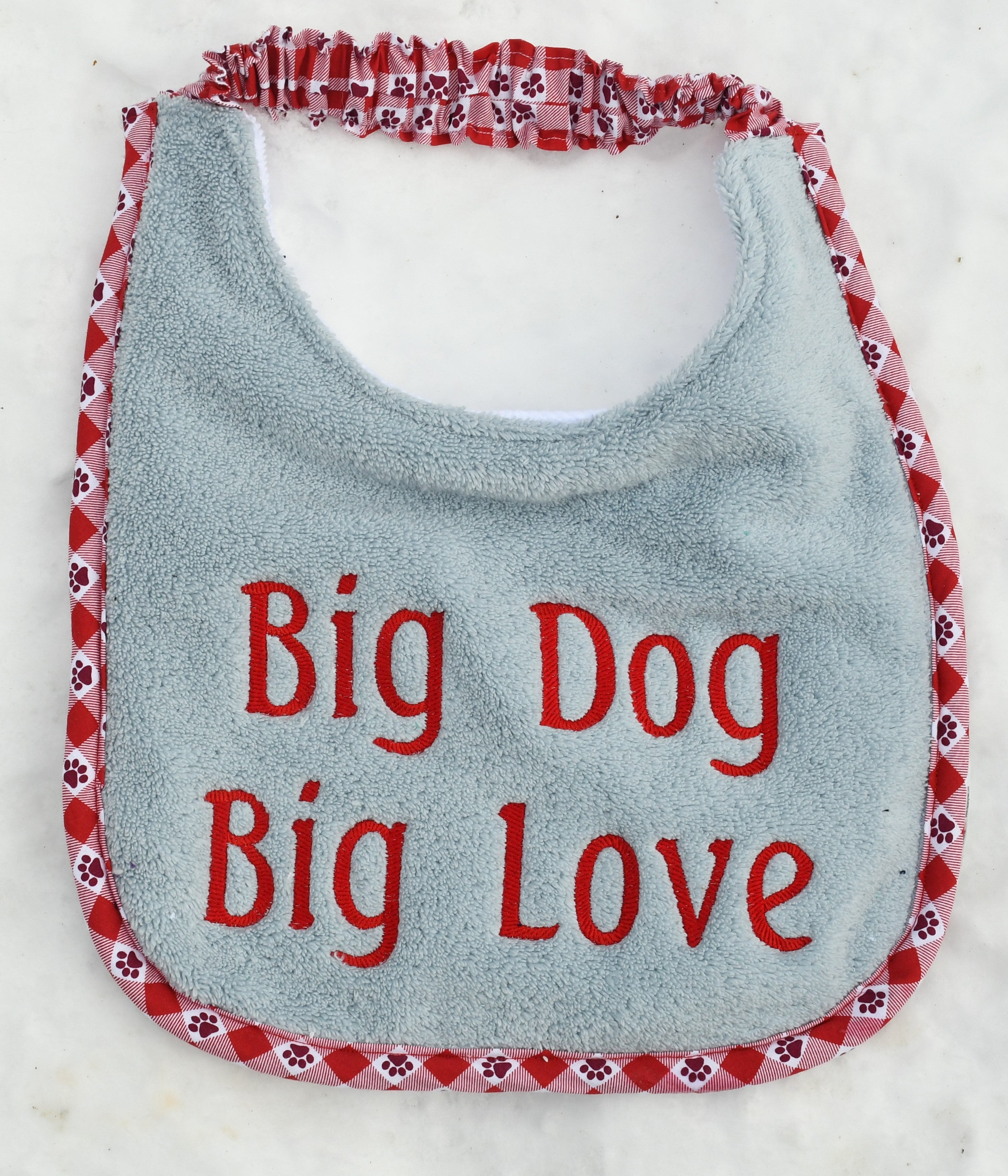 Big Dog Big Love, Drool Bib