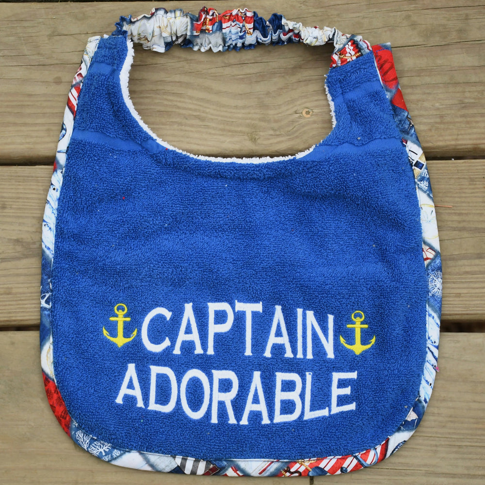 Captain Adorable, Drool Bib