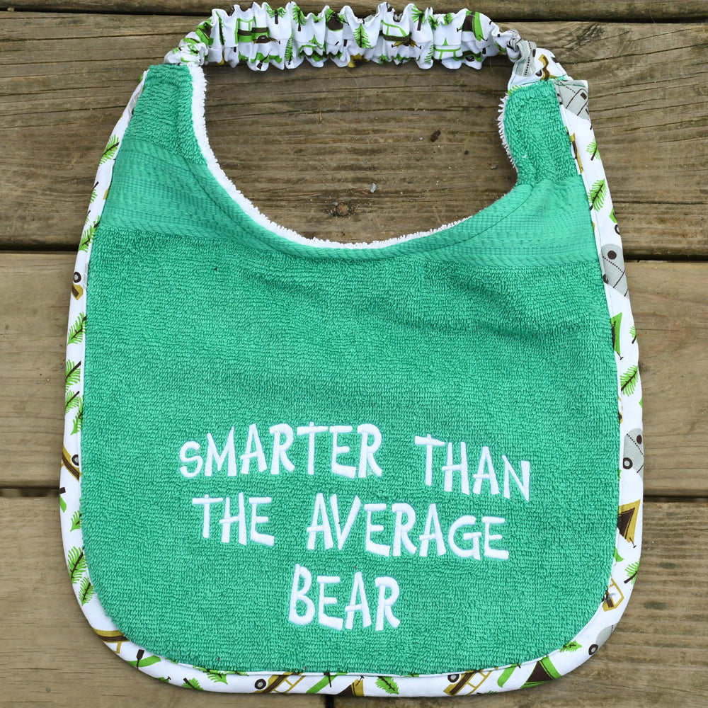Smarter than the average bear, Drool Bib