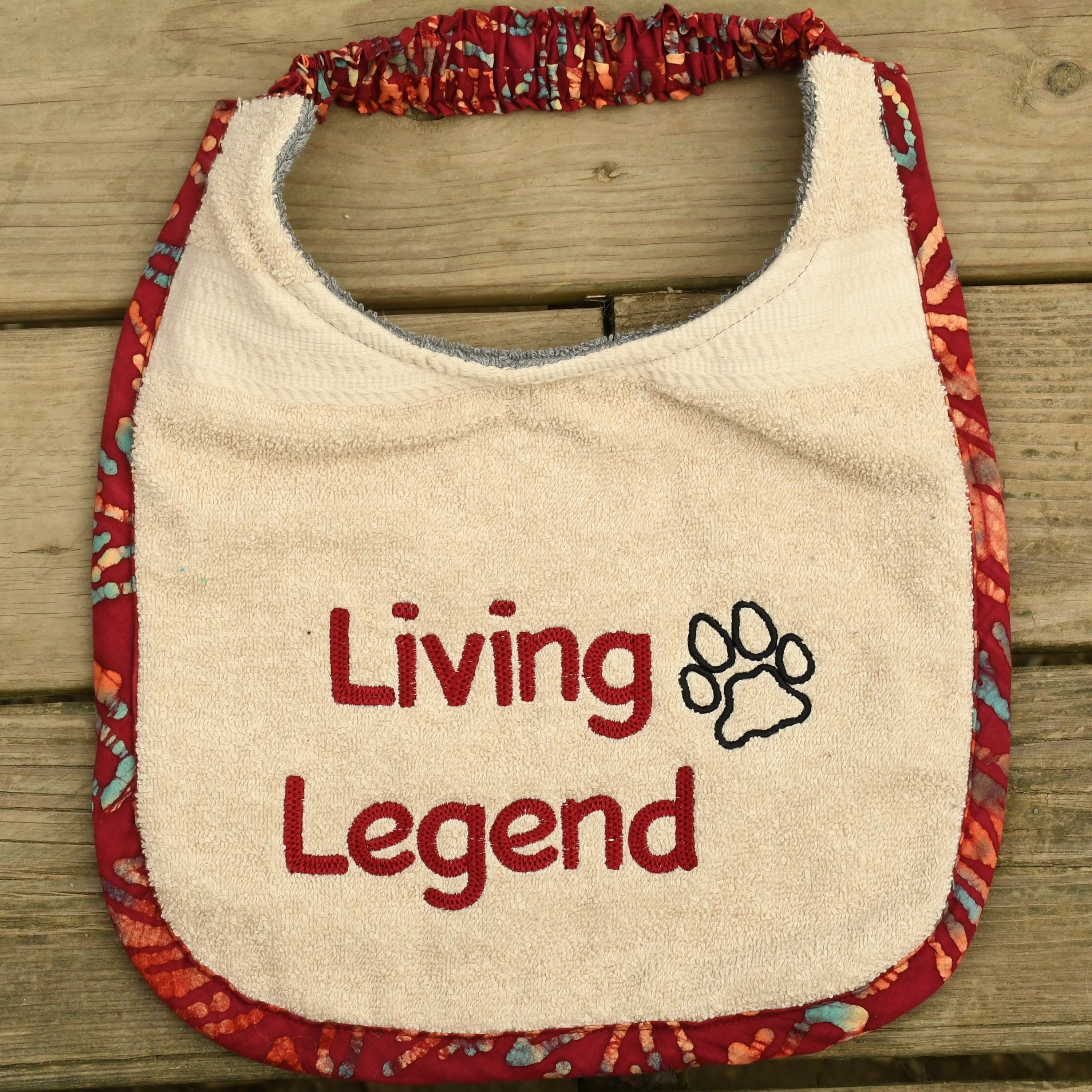 Living Legend, Drool Bib