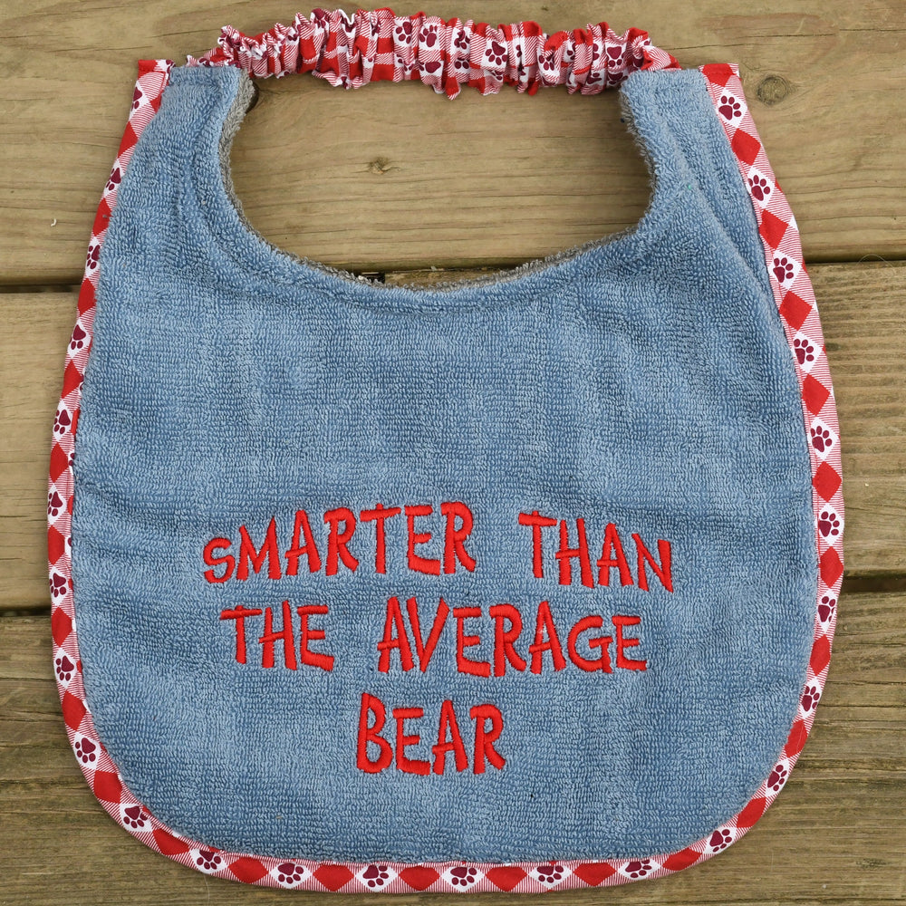 Smarter than the average bear, Drool Bib