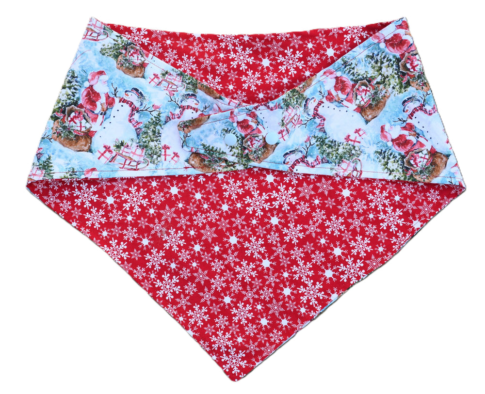 2 sided, adjustable quick snap bandana 2XL