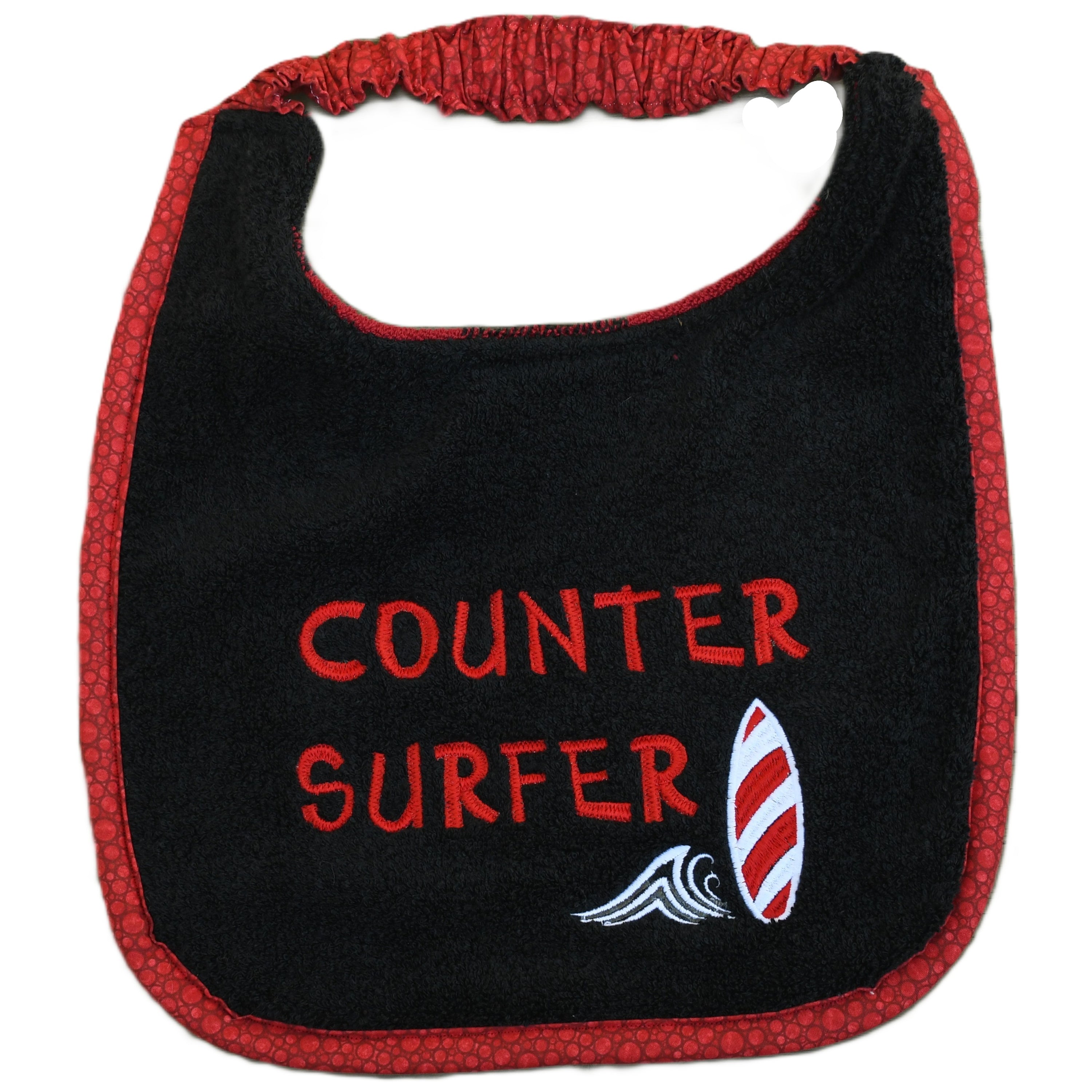 Counter Surfer, Drool Bib