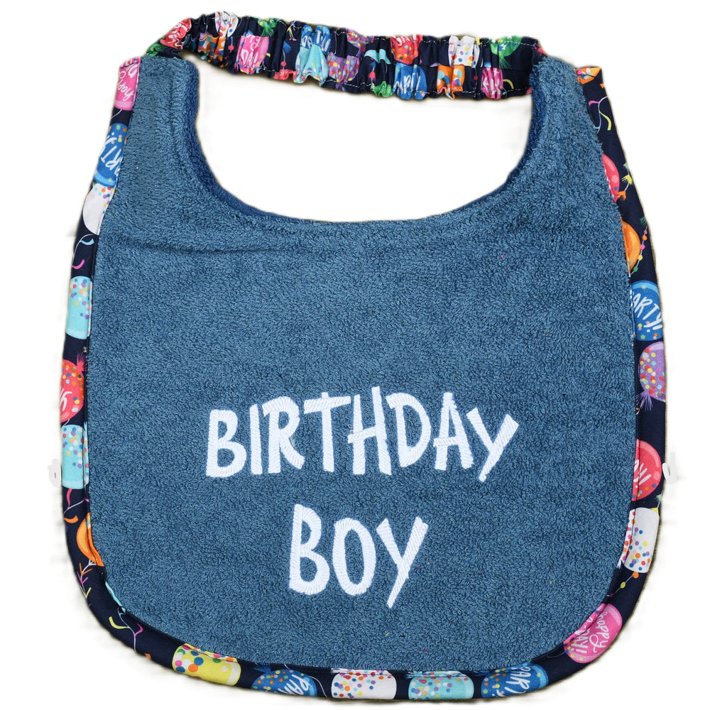 Birthday Boy, Drool Bib