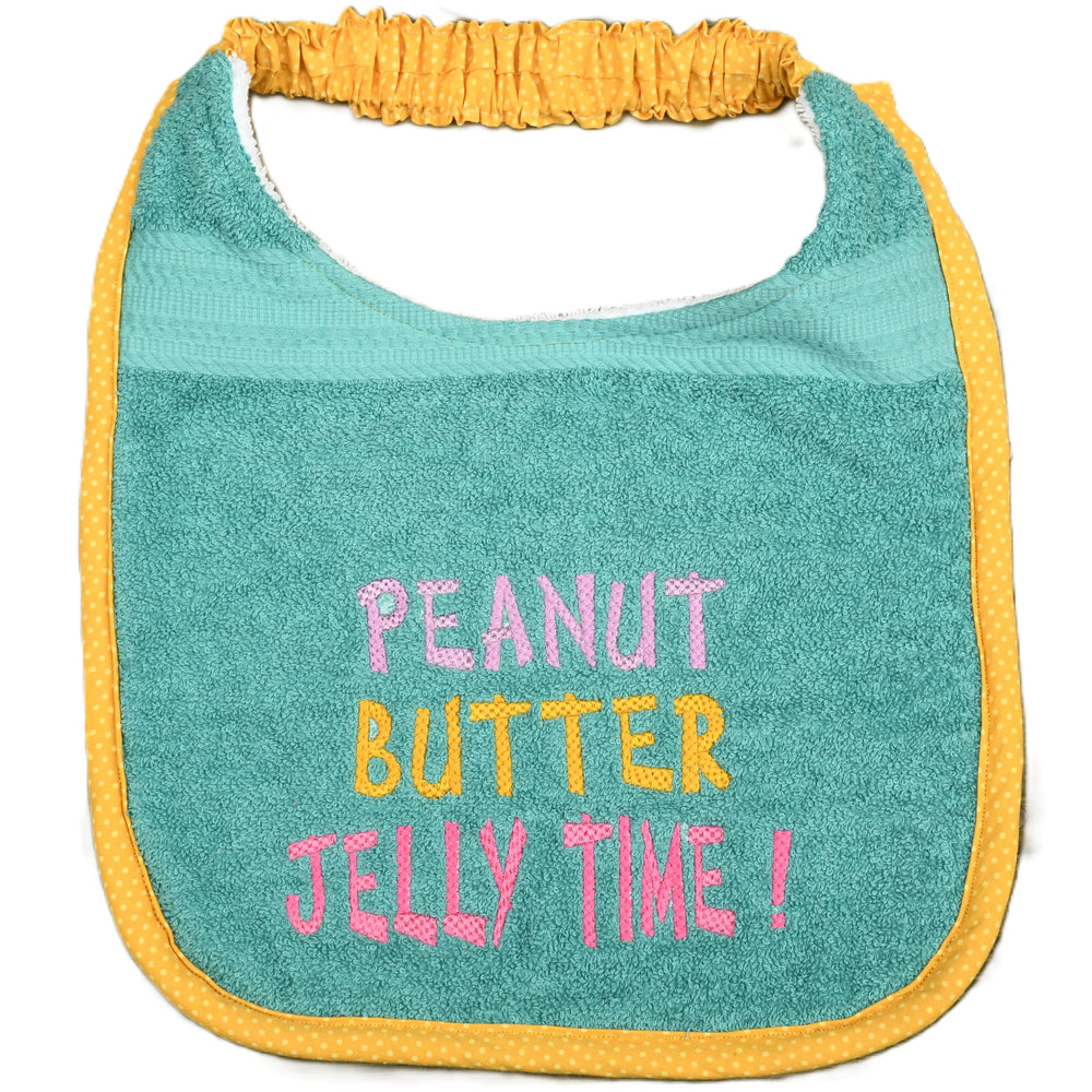 Peanut Butter Jelly Time!, Drool Bib