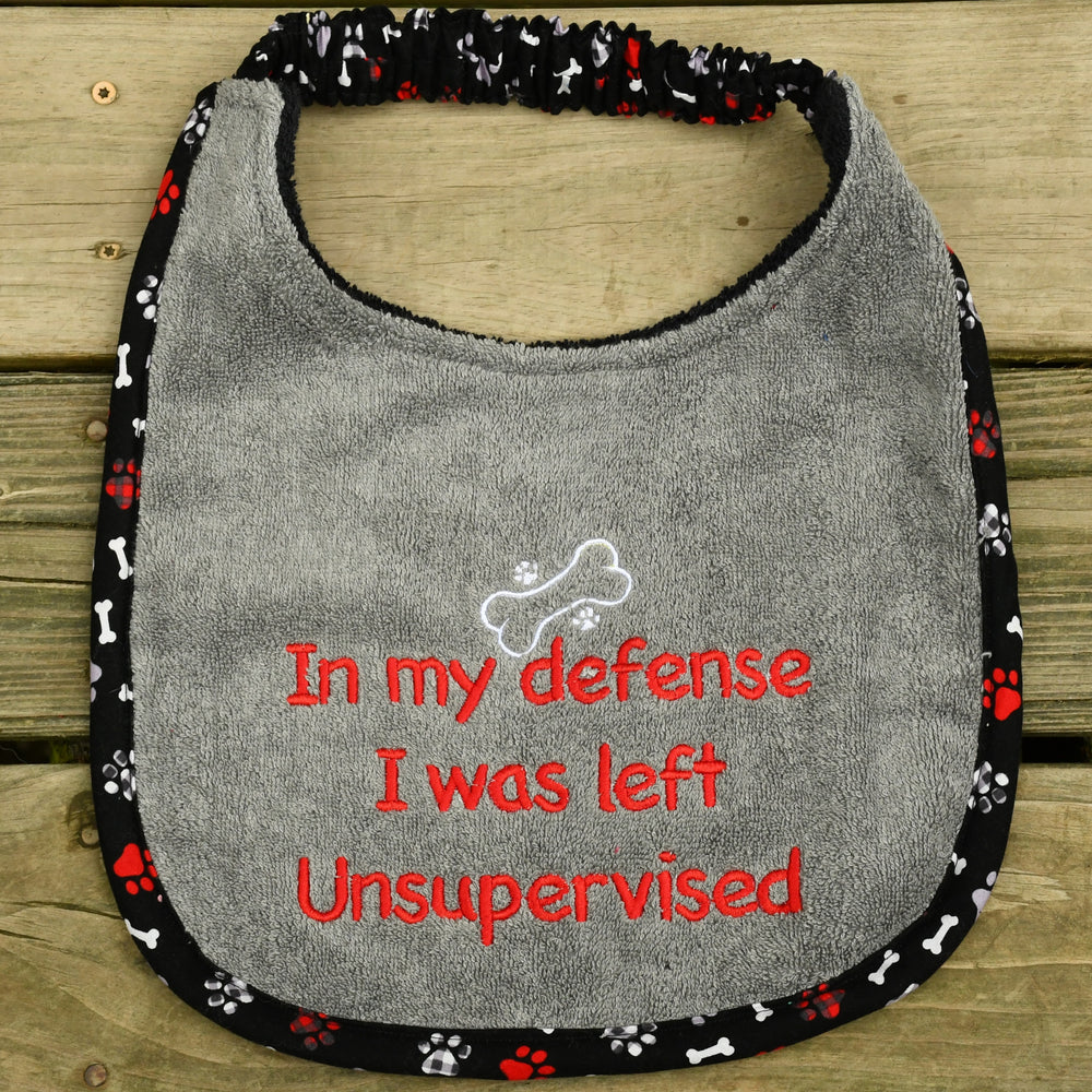 In My Defense..., Drool Bib