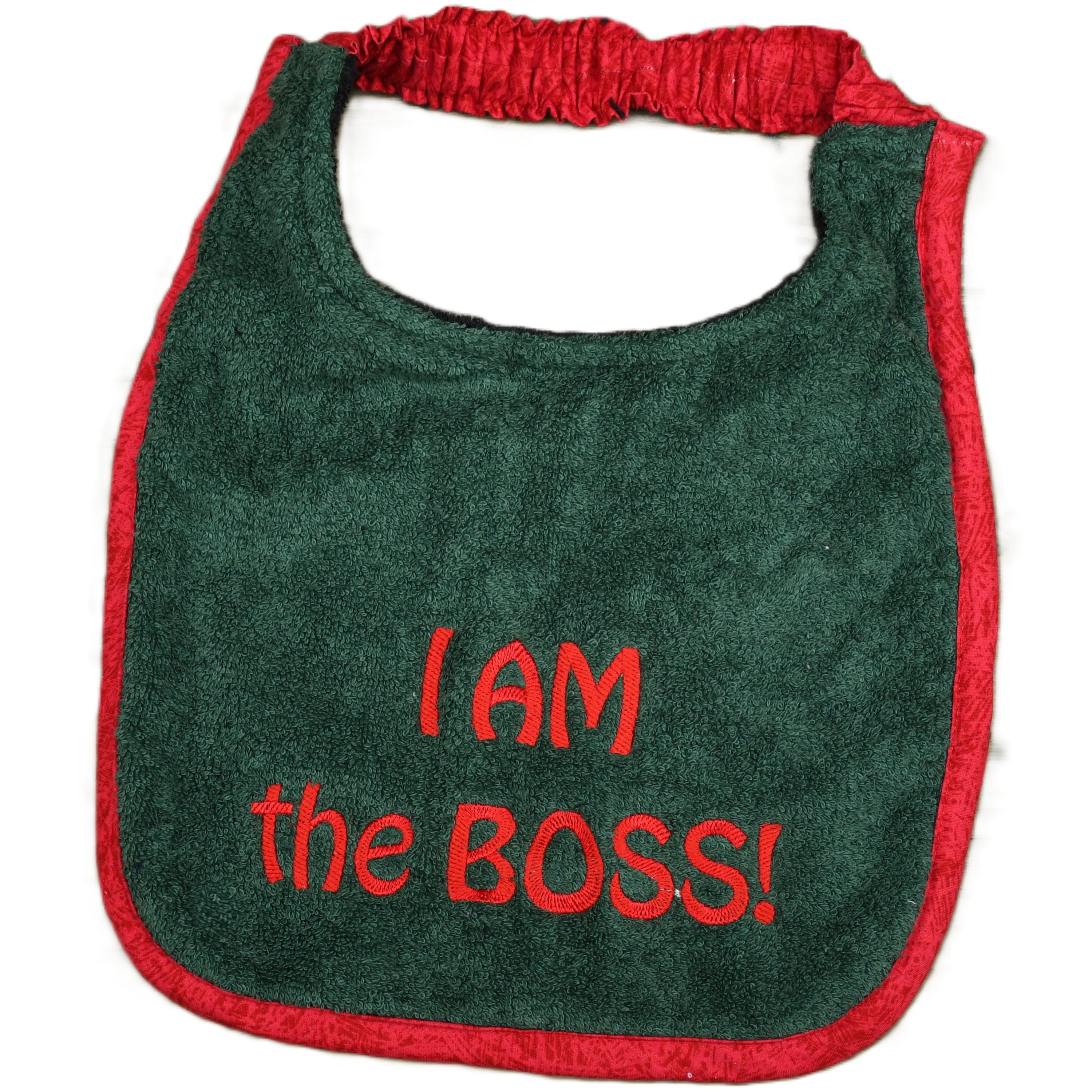 I am the Boss!, Drool Bib