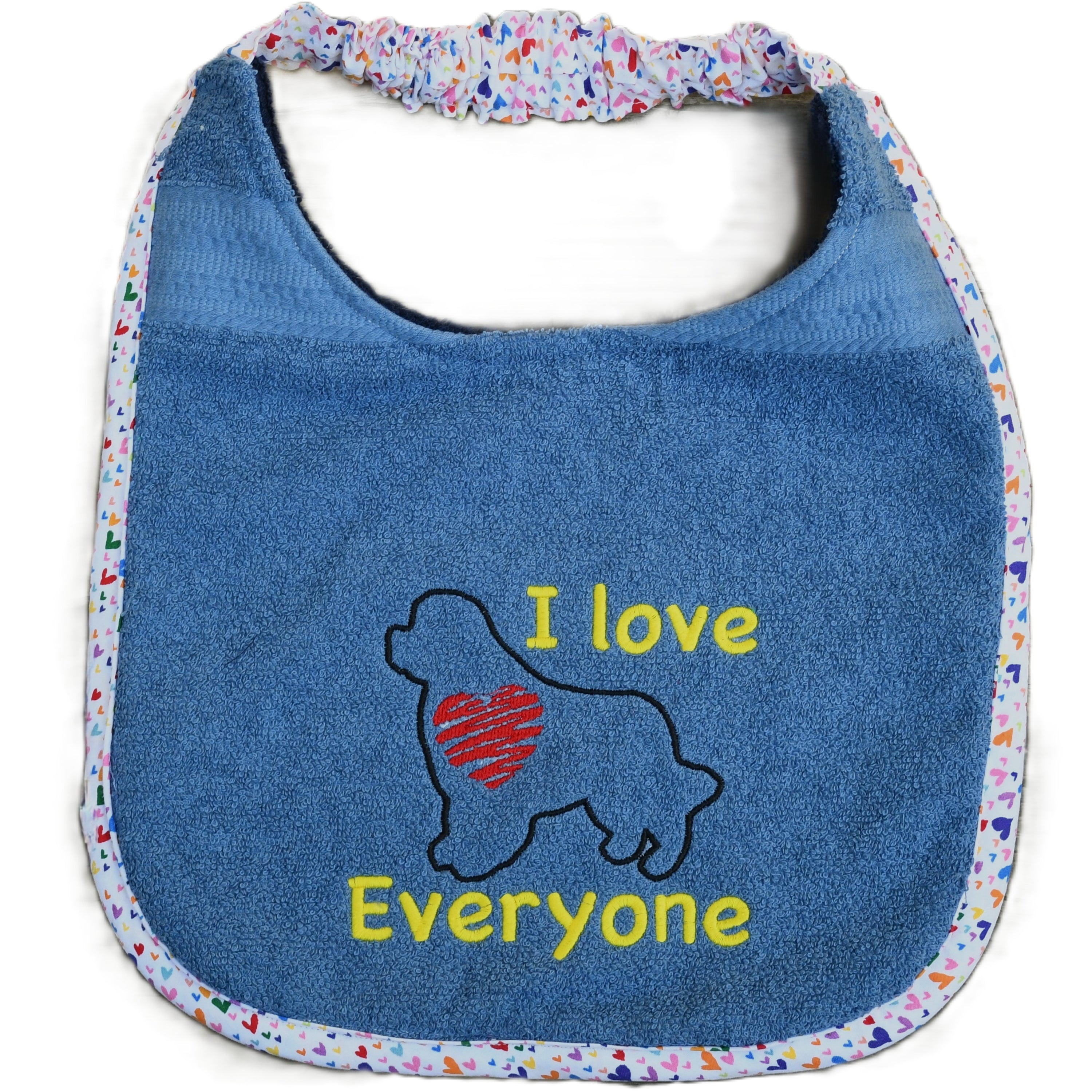 I love everyone, Drool Bib