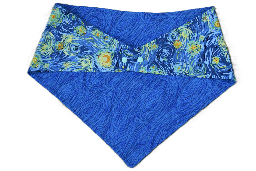 2 sided, adjustable quick snap bandana 2XL