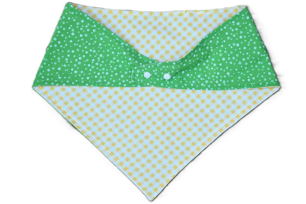 2 sided, adjustable quick snap bandana 2XL