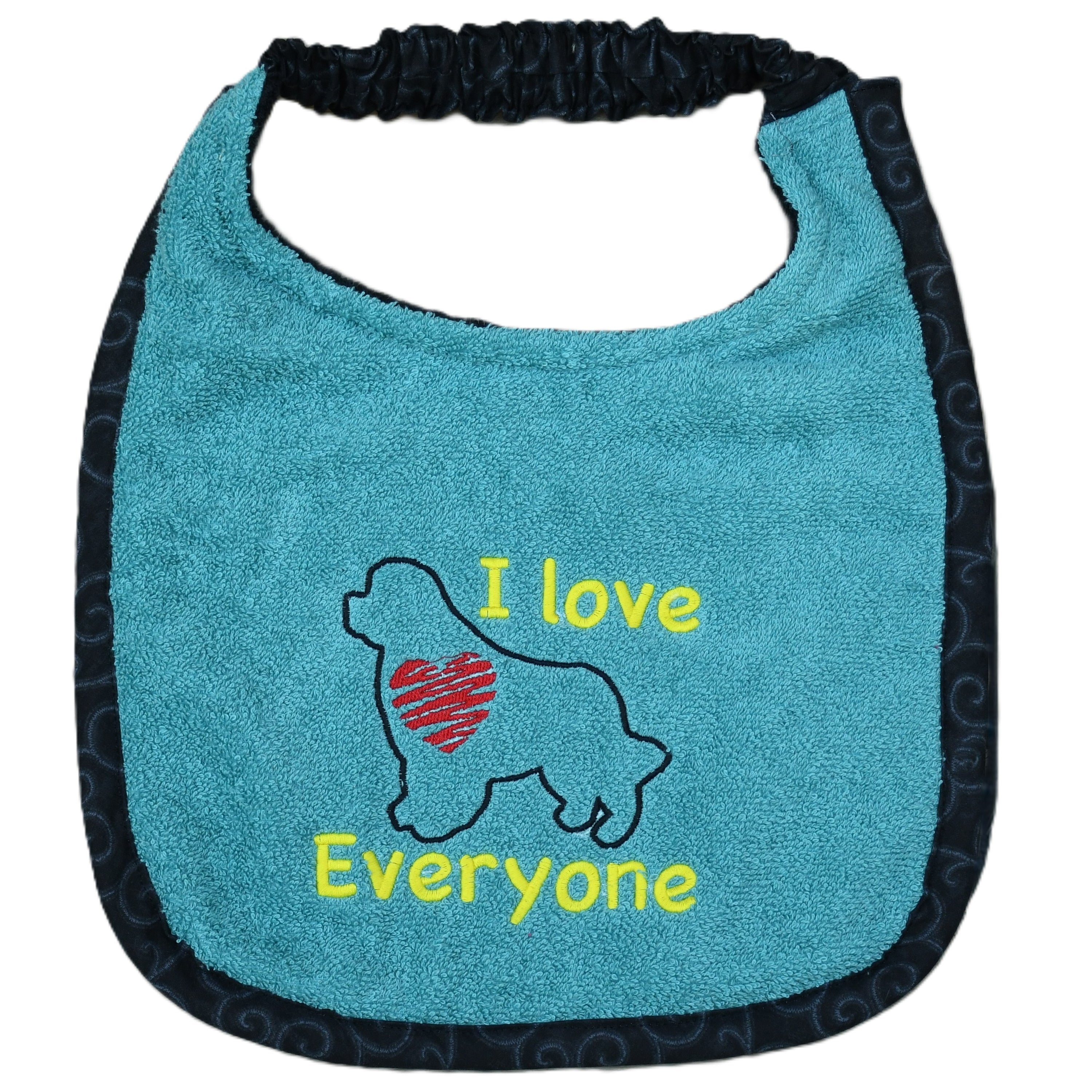 I love everyone, Drool Bib