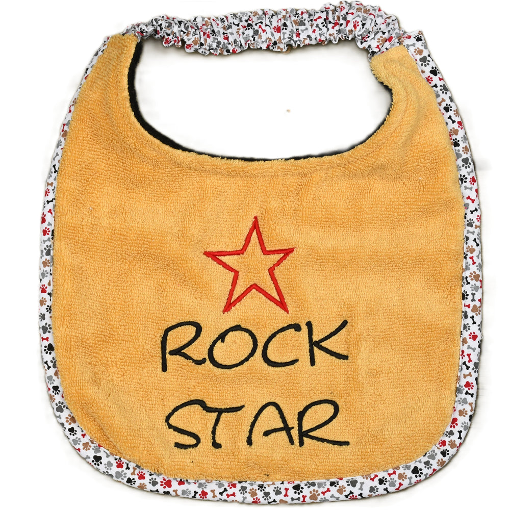 Rock Star, Drool Bib