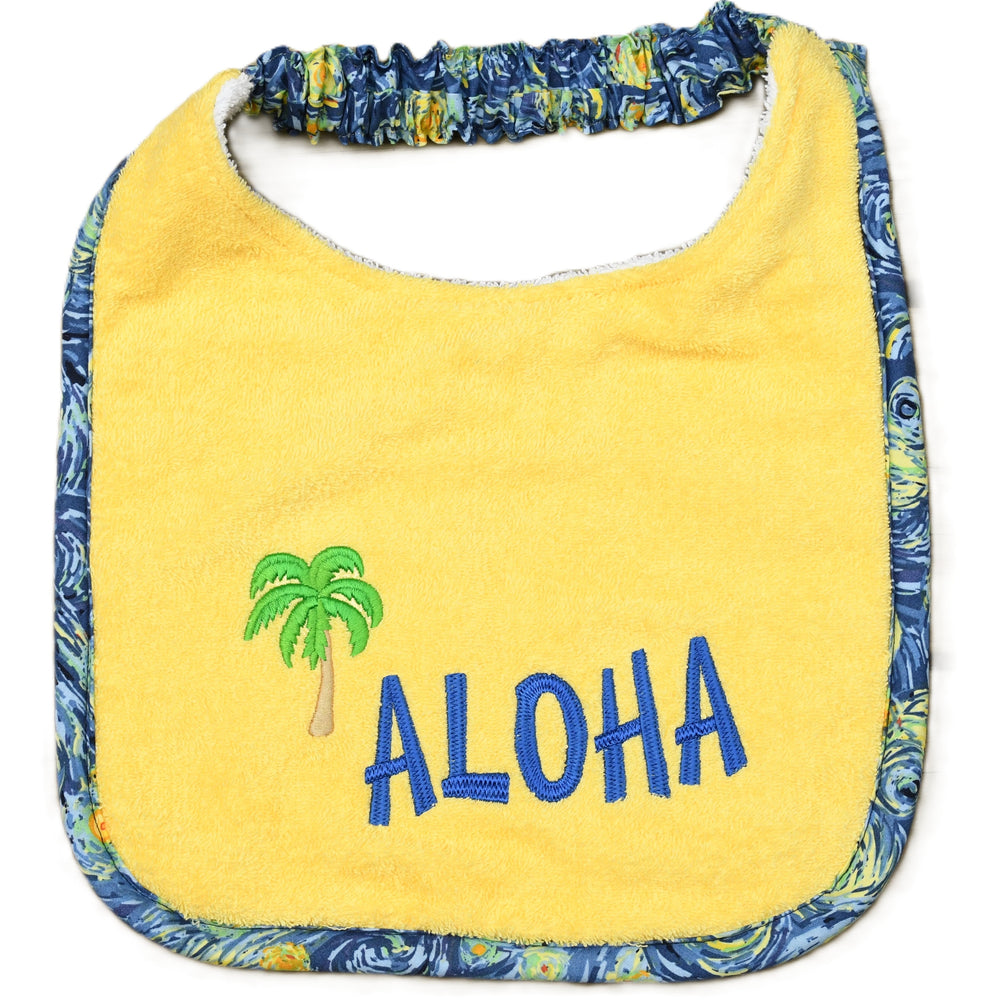Aloha, Drool Bib