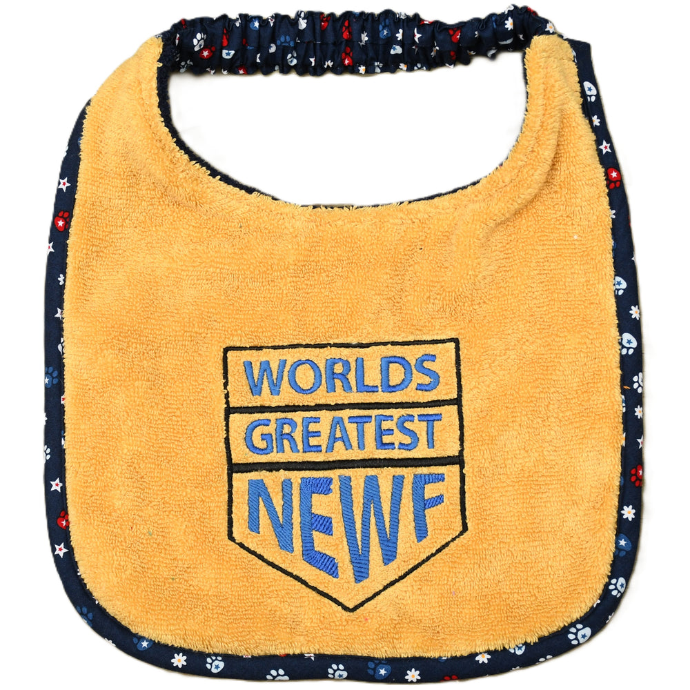 Worlds greatest Newf, Drool Bib