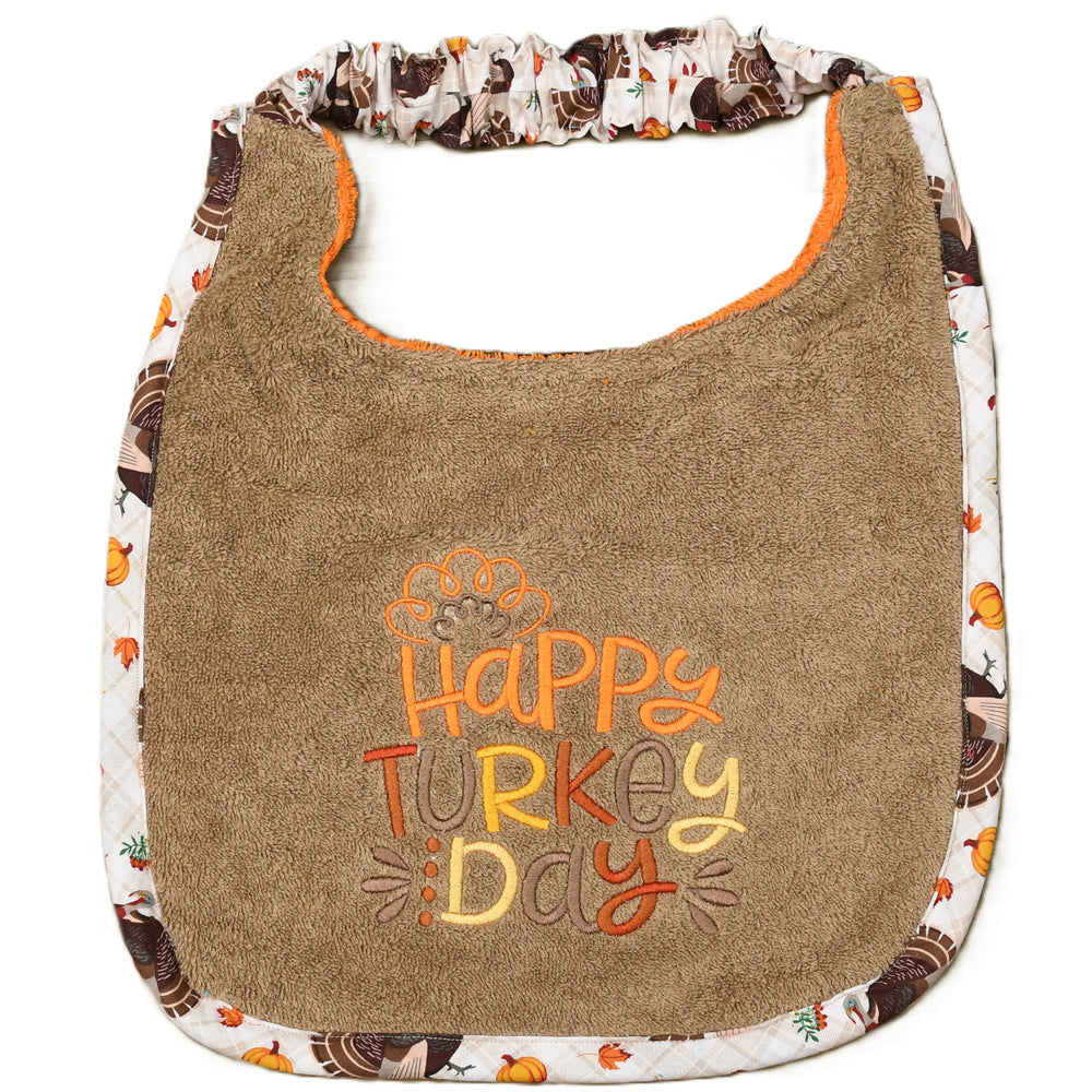 Happy Turkey Day, Drool Bib