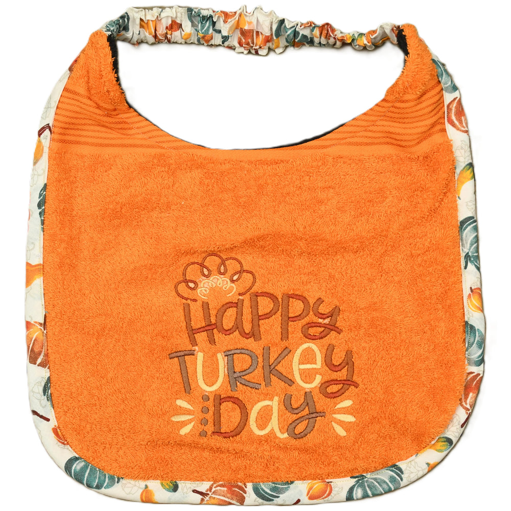 Happy Turkey Day, Drool Bib