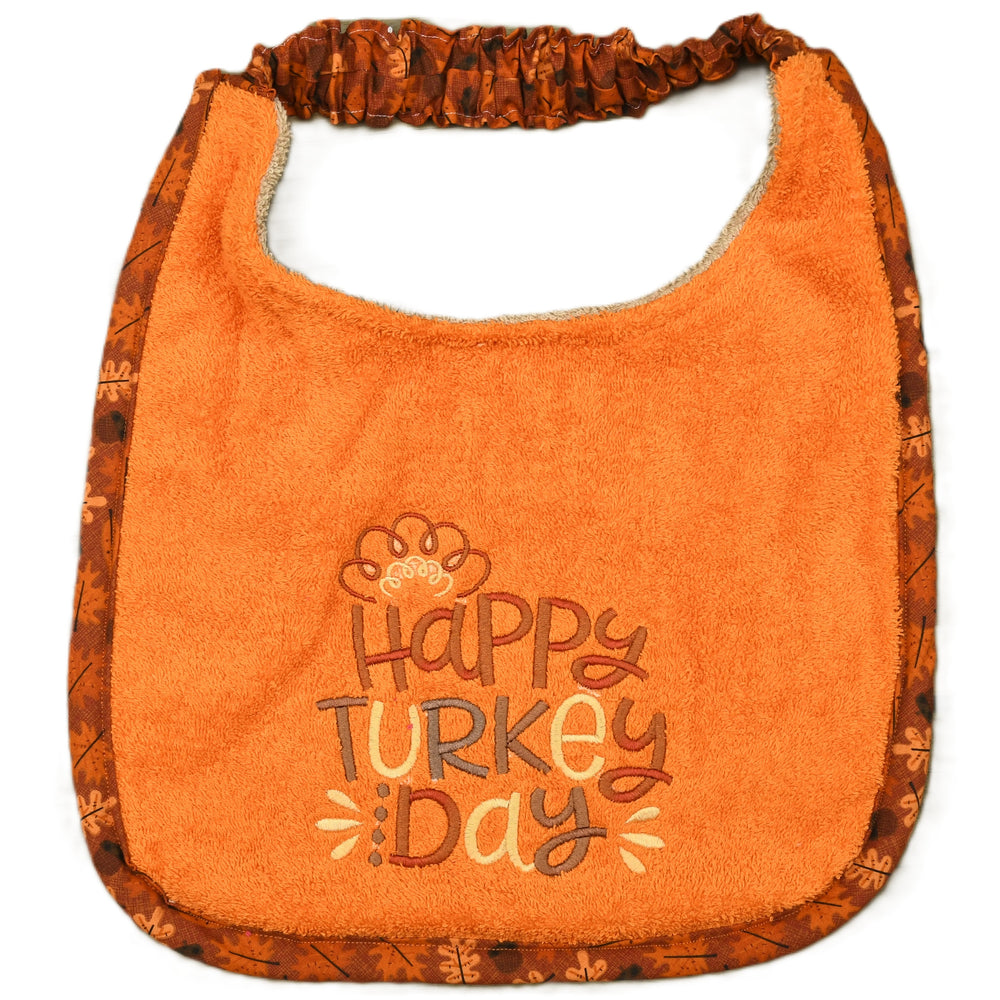 Happy Turkey Day, Drool Bib