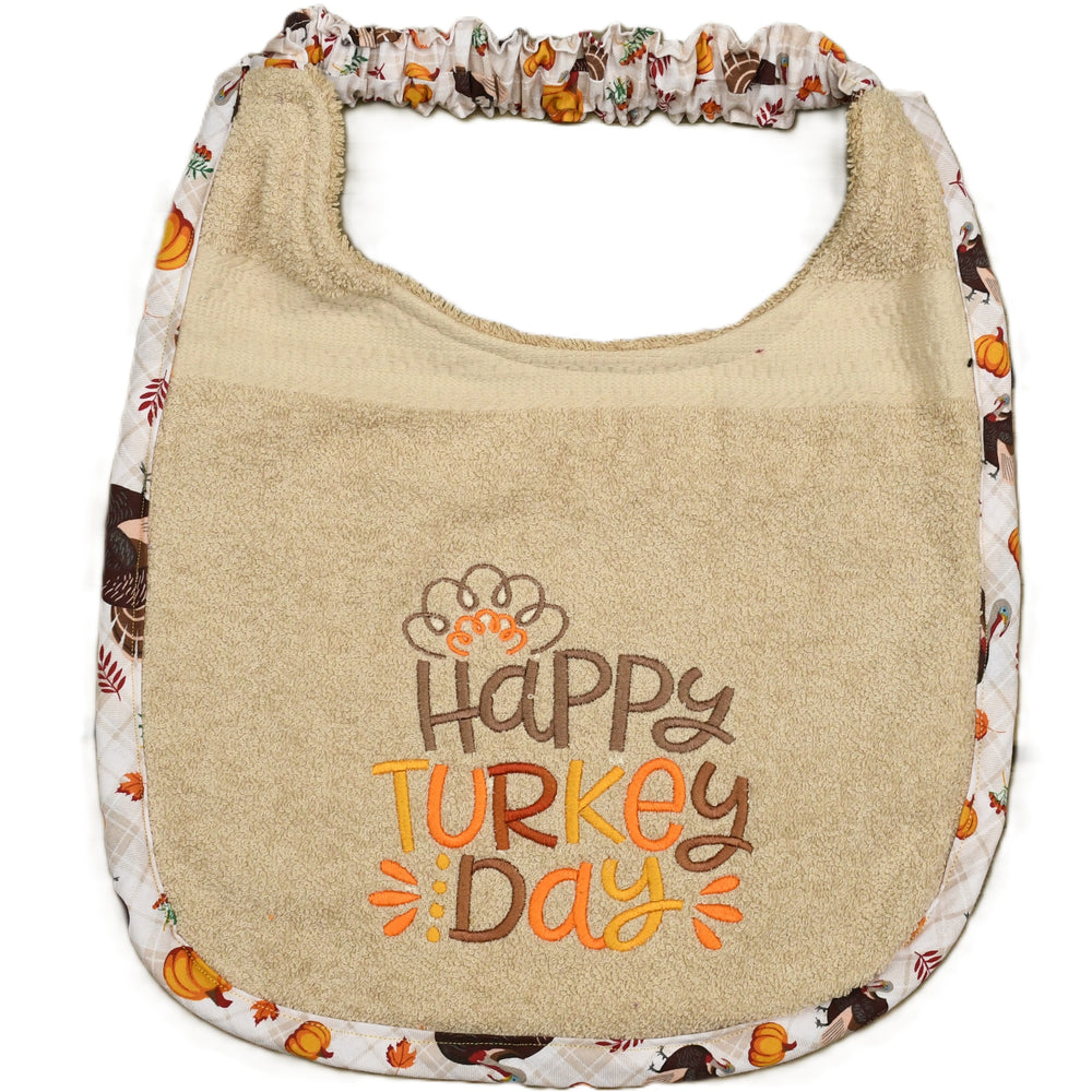 Happy Turkey Day, Drool Bib