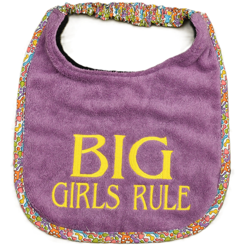 BIG Girls Rule, Drool Bib