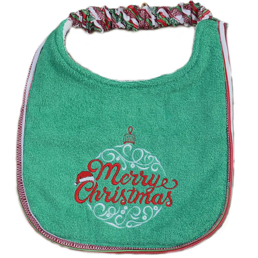Merry Christmas, Drool Bib