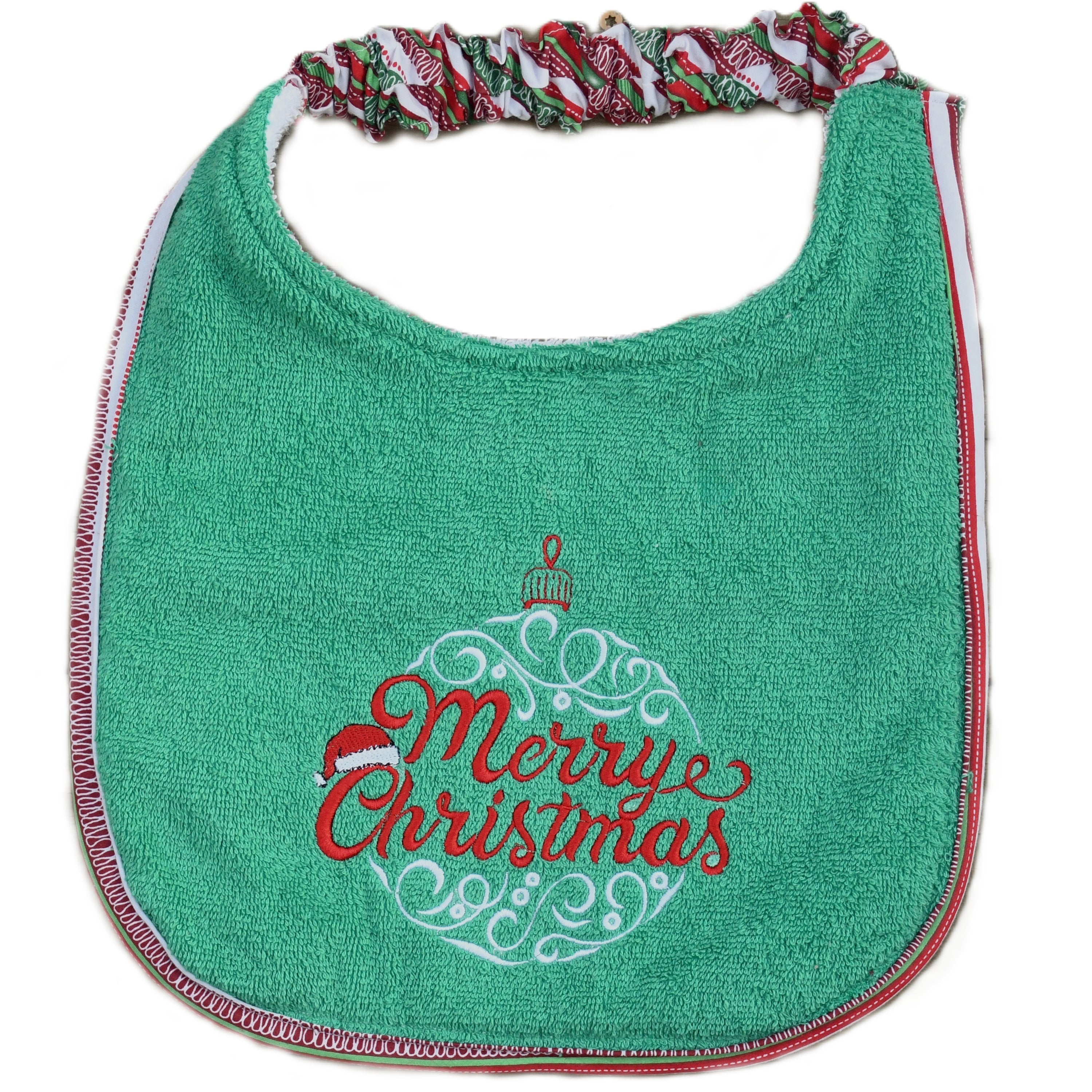 Merry Christmas, Drool Bib