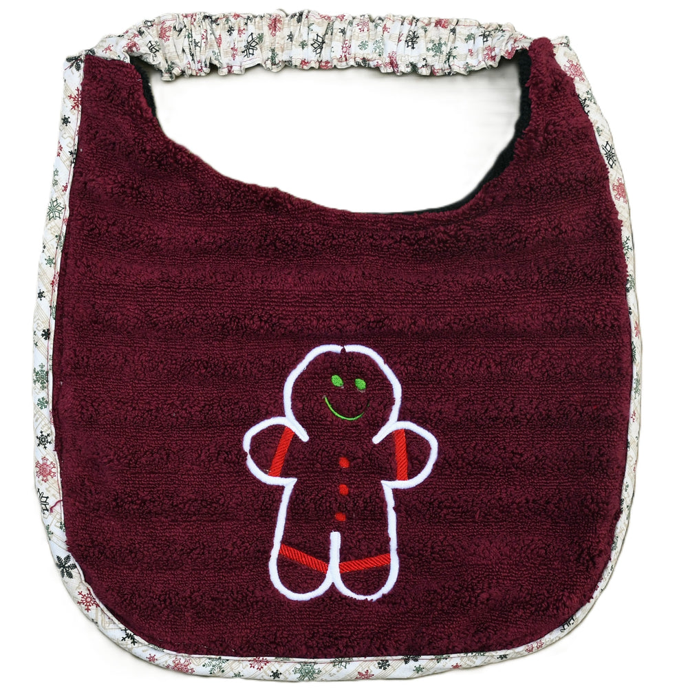 Gingerbread Man, Drool Bib