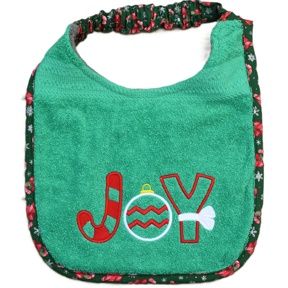 Joy, Drool Bib (white ball)