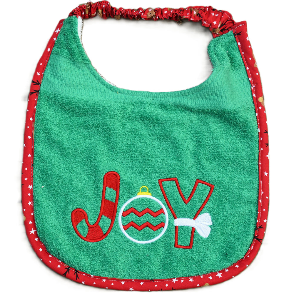 Joy, Drool Bib (white ball)